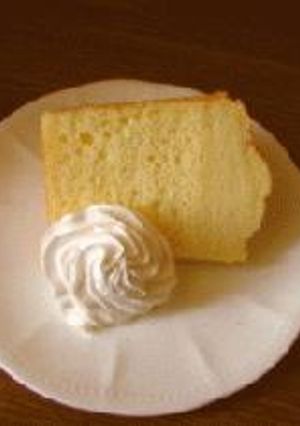 バニラシフォンケーキ-レシピのメイン写真