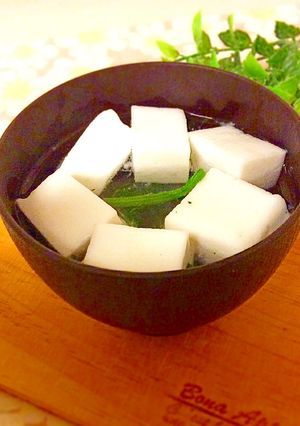 家の人気のお吸い物-レシピのメイン写真