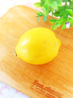 レモンやりんご農薬を落とす方法(柚子も)-レシピのメイン写真