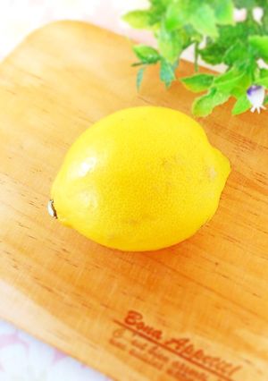 レモンやりんご農薬を落とす方法(柚子も)-レシピのメイン写真