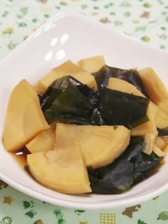 めんつゆだけの若竹煮-レシピのメイン写真