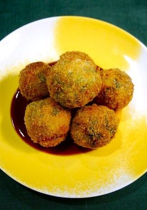 簡単！ほうれん草☆バターコロッケ-レシピのメイン写真