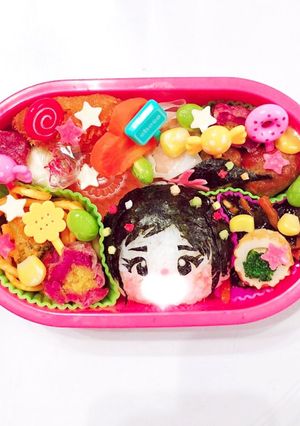 シュガーラッシュ ヴァネロペ キャラ弁-レシピのメイン写真