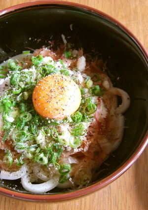 ランチに　カルボナーラ風うどん-レシピのメイン写真