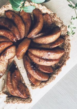 vegan*Apple tart-レシピのメイン写真