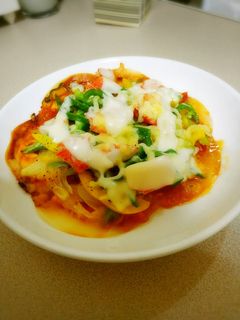 簡単☆餃子の皮のピザ風-レシピのメイン写真