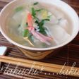 餃子の皮でワンタン麺風