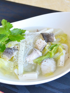 タラと白菜の中華風スープ煮♪-レシピのメイン写真