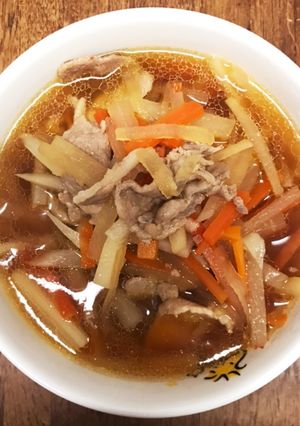 手抜きの大根やっつけスープ-レシピのメイン写真