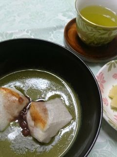 抹茶きなこぜんざい-レシピのメイン写真
