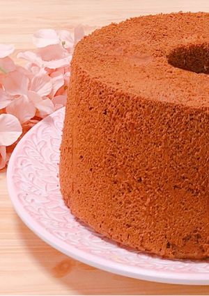 簡単❁ココアシフォンケーキ˚✧₊⁎-レシピのメイン写真