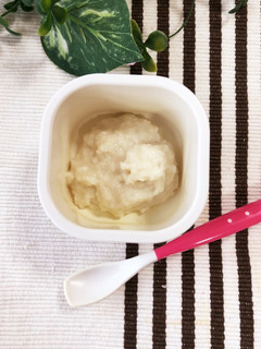 はじめてのパン離乳食♡レンジで簡単パン粥-レシピのメイン写真