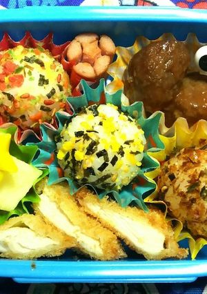 年中(野菜嫌い)お弁当★'19/1/15-レシピのメイン写真