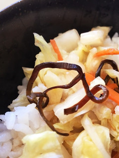 超簡単☆白菜と塩昆布の浅漬け-レシピのメイン写真
