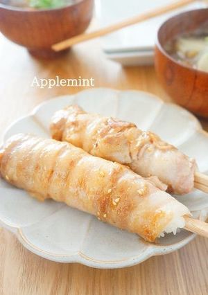 ごま照り焼きの肉巻きおにぎり棒-レシピのメイン写真