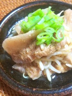 豚トロモヤシ炒め-レシピのメイン写真