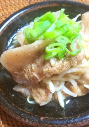 豚トロモヤシ炒め-レシピのメイン写真