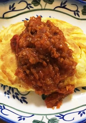 ＊混ぜたりかけたり♪超簡単オムライス＊-レシピのメイン写真
