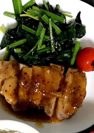 鳥もも肉の柚子茶焼き-レシピのメイン写真