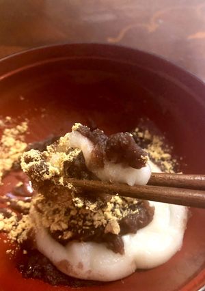 レンジで 簡単あんこ餅-レシピのメイン写真
