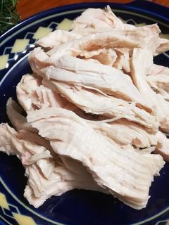 簡単!!でもしっとり!!ずぼら茹で鶏★-レシピのメイン写真