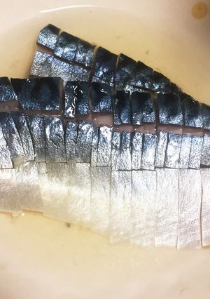 しめ鯖-レシピのメイン写真