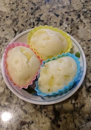 りんごの蒸しパン（離乳食）-レシピのメイン写真