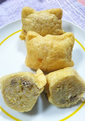 焼稲荷チャーハン-レシピのメイン写真