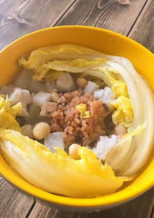 根菜とマッシュ里芋の中華だしスープごはん-レシピのメイン写真