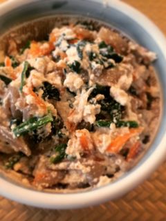ひと手間でグンと美味しい、料亭風 白和え-レシピのメイン写真