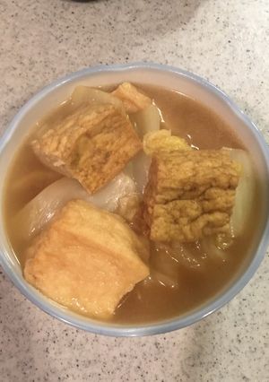 白菜と厚揚げのたいたん（煮物・食べ比べ）-レシピのメイン写真