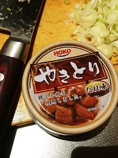 焼き鳥缶はネギだくで-レシピのメイン写真