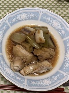 長ネギと鶏肉の甘酢煮-レシピのメイン写真