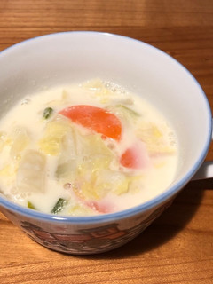 あったか豆乳スープ-レシピのメイン写真