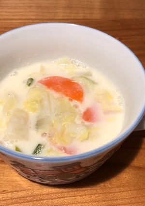 あったか豆乳スープ-レシピのメイン写真