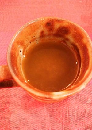 梅生醤番茶(梅干と生姜と醤油くっつけた)-レシピのメイン写真