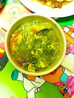 野菜たっぷり簡単たまごスープ-レシピのメイン写真