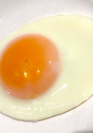 テレビで見た美味しくてキレイな目玉焼き！-レシピのメイン写真
