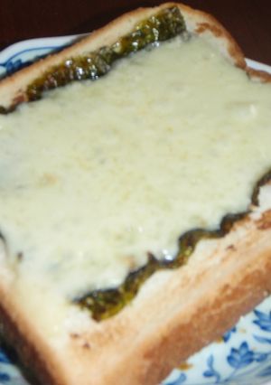 のりチーズトースト-レシピのメイン写真