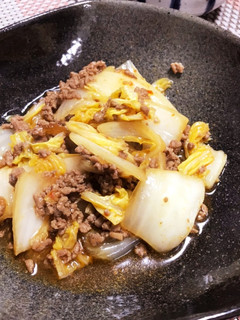 白菜大量消費♪ トロトロ白菜麻婆！！！-レシピのメイン写真