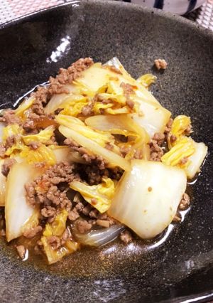 白菜大量消費♪ トロトロ白菜麻婆！！！-レシピのメイン写真