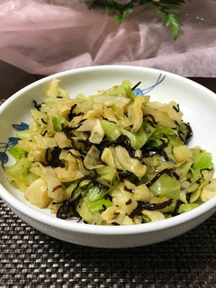 ☆キャベツとしそ昆布の和え物☆-レシピのメイン写真