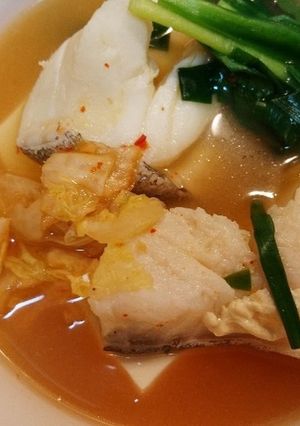 鱈のチゲ鍋風-レシピのメイン写真