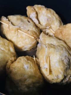 油揚げ 肉詰め煮-レシピのメイン写真