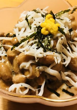 シンプル前菜●納豆＆しらすと冷や奴-レシピのメイン写真