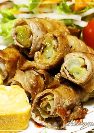 グリル白ネギの豚肉巻き-レシピのメイン写真