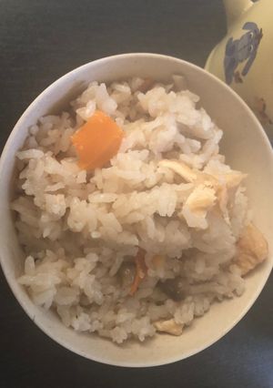 鶏肉ときのこの炊き込みご飯-レシピのメイン写真