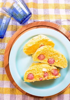 防災食育・おかず蒸しパン-レシピのメイン写真