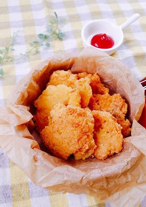 防災食育・ふわふわ豆腐ナゲット-レシピのメイン写真