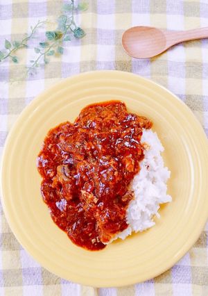 防災食育・さば缶でコク旨カレー-レシピのメイン写真